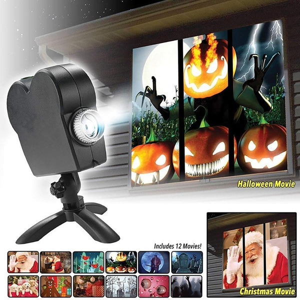 Movie Laser Projector (Christmas & Halloween)